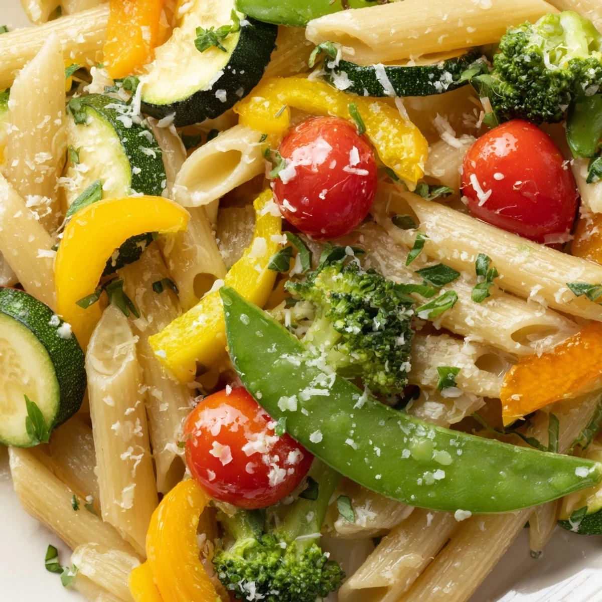 Pasta Primavera Italian Vegetables