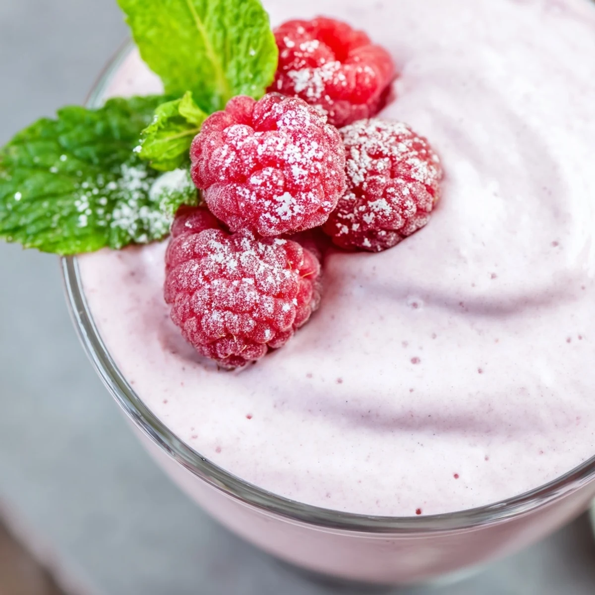 Fresh Raspberry Cloud Mousse
